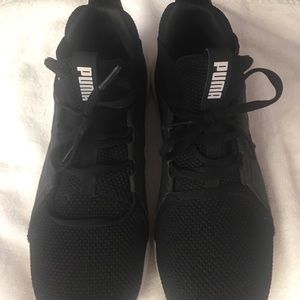 Brand new Puma Black tennis shoes